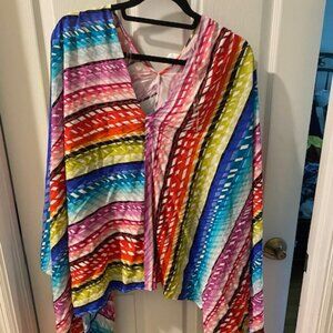 Trina Turk beach cover up tunic